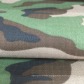 Stock lot TC polyester / cotton camouflage printed antistatic twill fabric